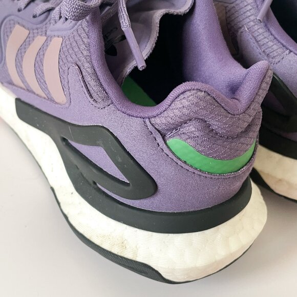 Adidas Women’s Day Jogger Purple/Green Size 7 - Picture 6 of 7